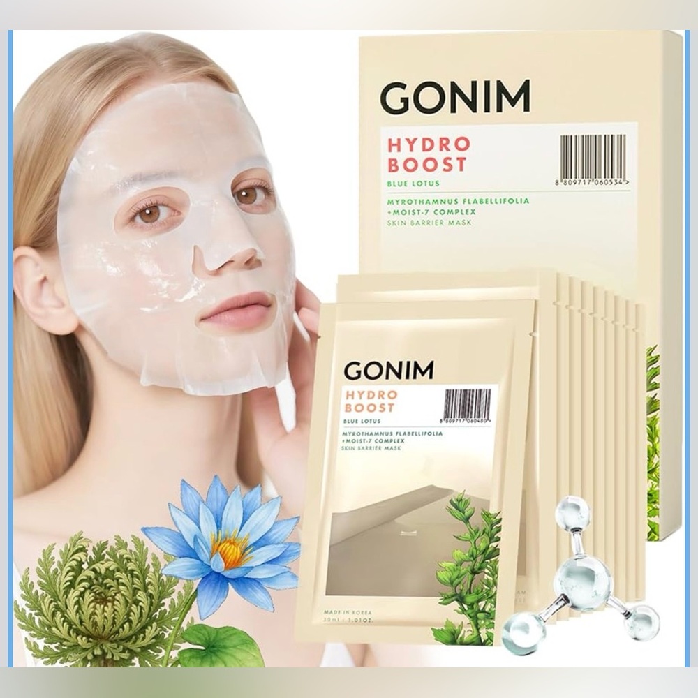 Hydro Boost Blue Lotus Face Mask